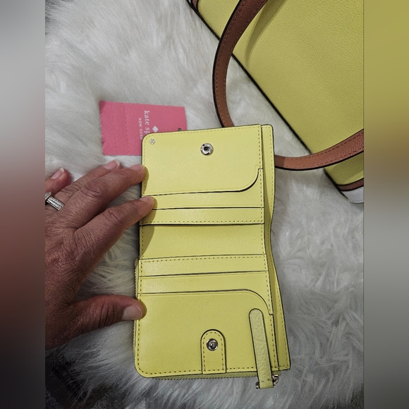 Kate Spade New York Patterson DriveSmall Geraldine Limelight Multi Bag and  Wall - Picture 11 of 15